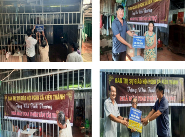 Thiên Tân AG tài trợ cất nhà tình thương 